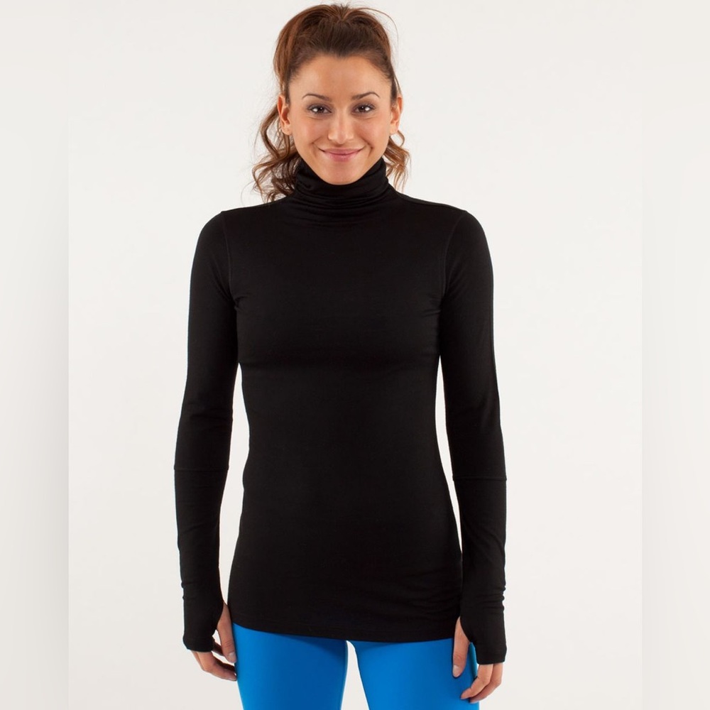 NWT Lululemon St Moritz Merino Wool Jersey / Turtleneck / Base Layer - Picture 3 of 8